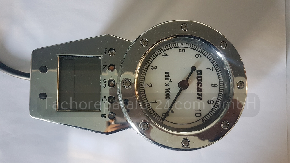 Reparatur Ducati MH900E Kombiinstrument (Tacho Reparatur)