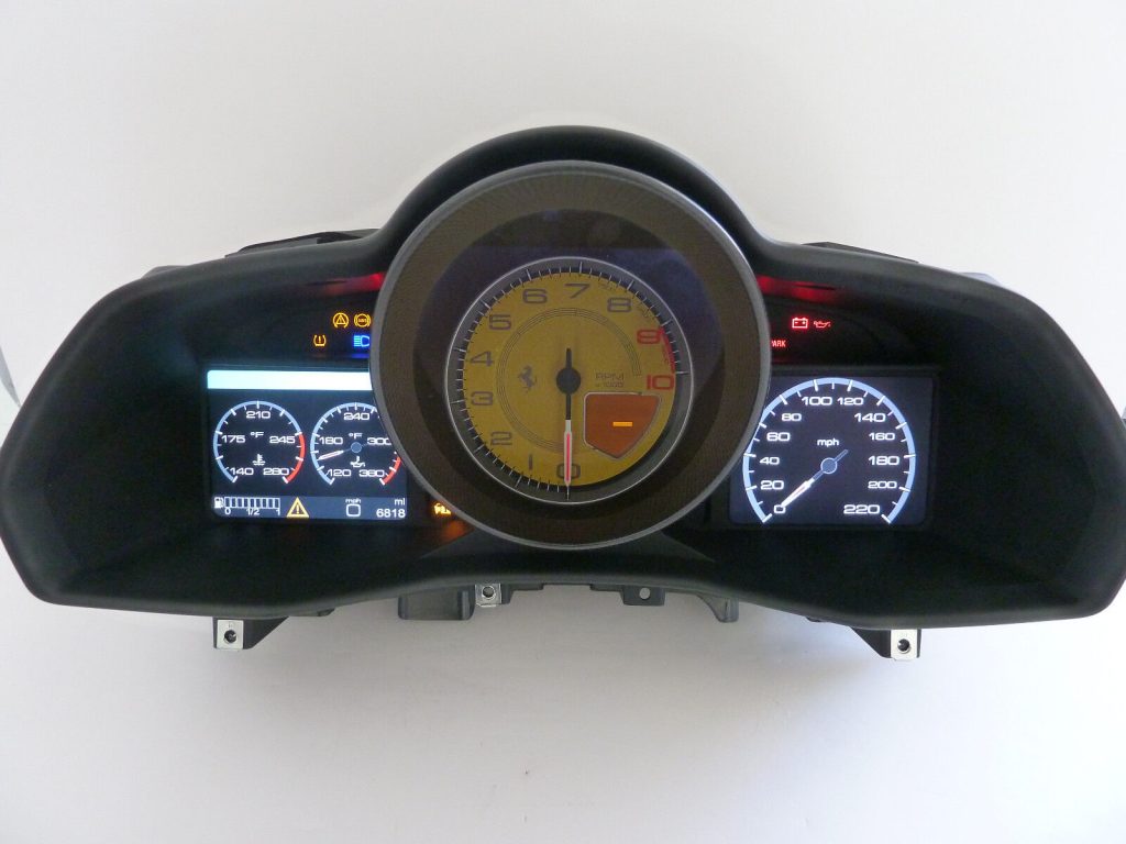 Reparatur Ferrari F12 Kombiinstrument (Tacho Reparatur)