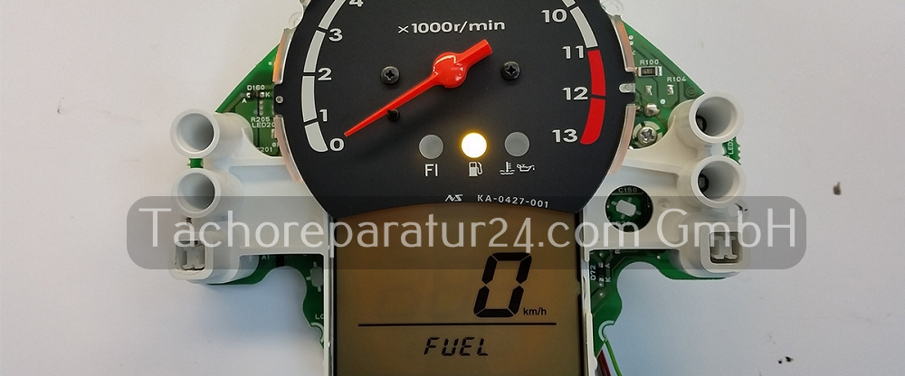Reparatur Kawasaki ER6N Kombiinstrument (Tacho Reparatur)