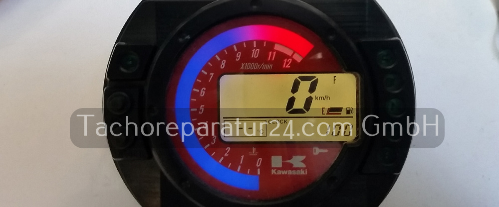 Reparatur Kawasaki Z1000 Kombiinstrument (Tacho Reparatur)