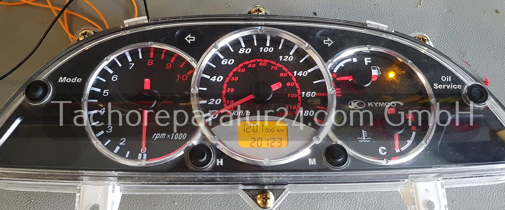 Reparatur Kymco Xciting 500 Kombiinstrument (Tacho Reparatur)