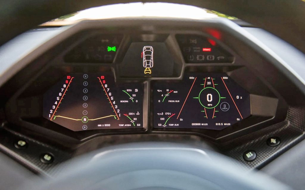 Reparatur Lamborghini Reventon Kombiinstrument (Tacho Reparatur)