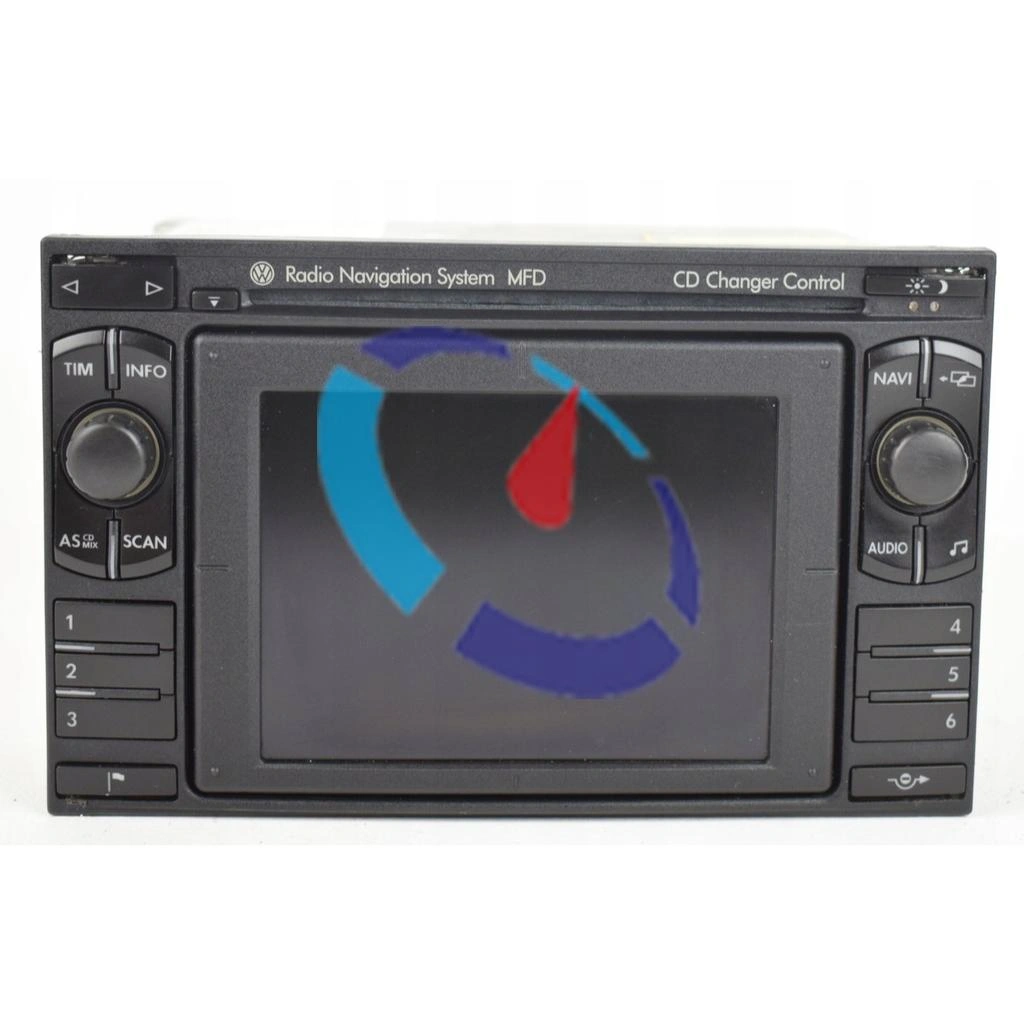 VOLKSWAGEN-VW 3B0035191B BNO881 Blaupunkt 7612001429