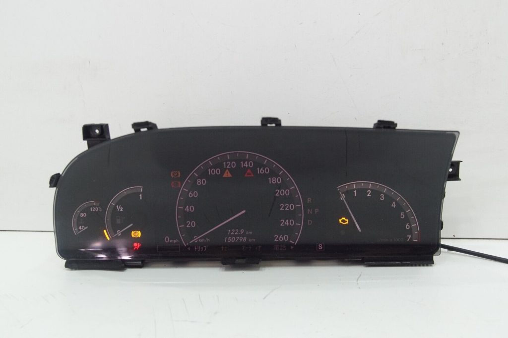 Reparatur Mercedes CL (C216) Kombiinstrument (Tacho Reparatur)