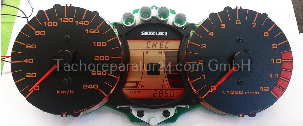 Reparatur Suzuki DL 1000 Kombiinstrument (Tacho Reparatur)