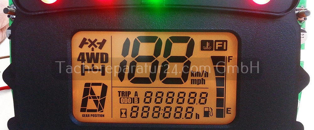Reparatur Suzuki KingQuad Kombiinstrument (Tacho Reparatur)