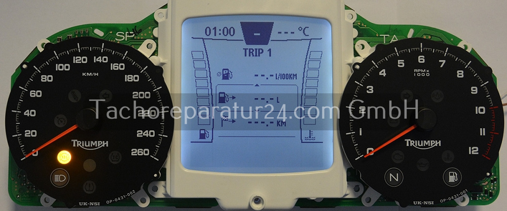 Reparatur Triumph Trophy Kombiinstrument (Tacho Reparatur)