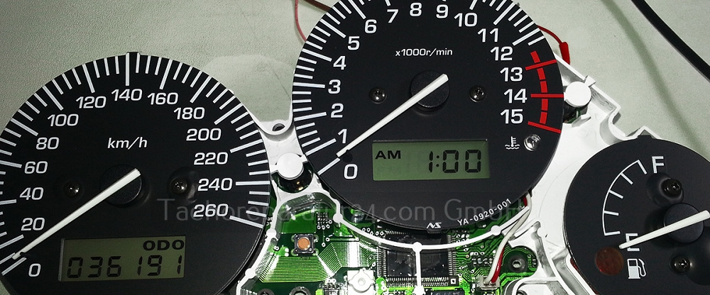 Reparatur Yamaha Fazer FZS 600 Kombiinstrument (Tacho Reparatur)