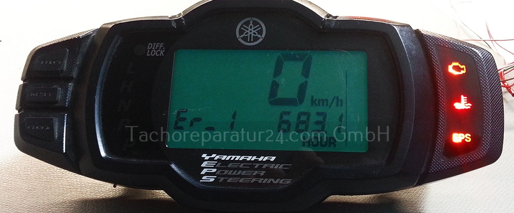 Reparatur Yamaha Grizzly Kombiinstrument (Tacho Reparatur)